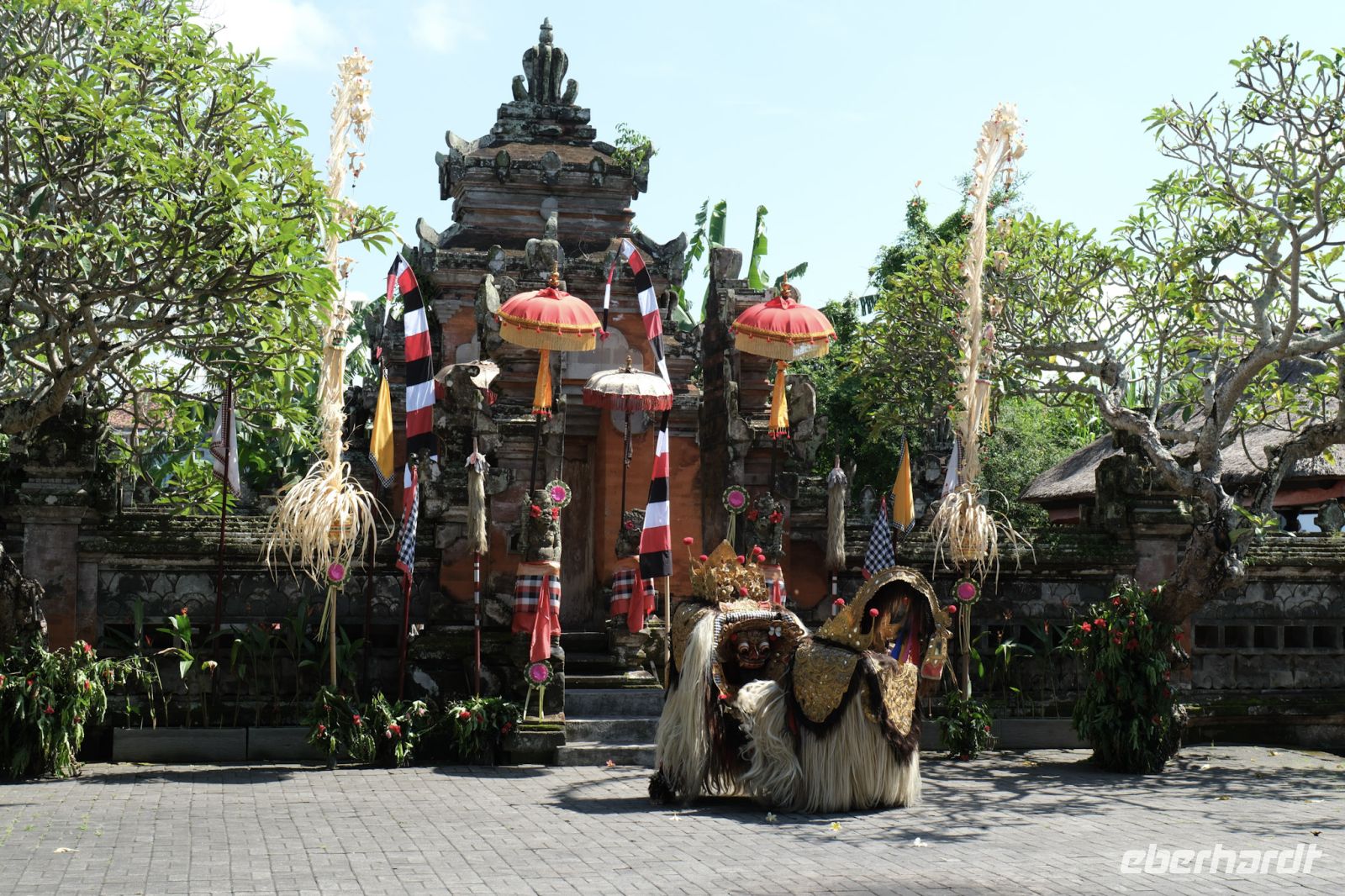 Barong Tanzaufführung auf Bali - Indonesien