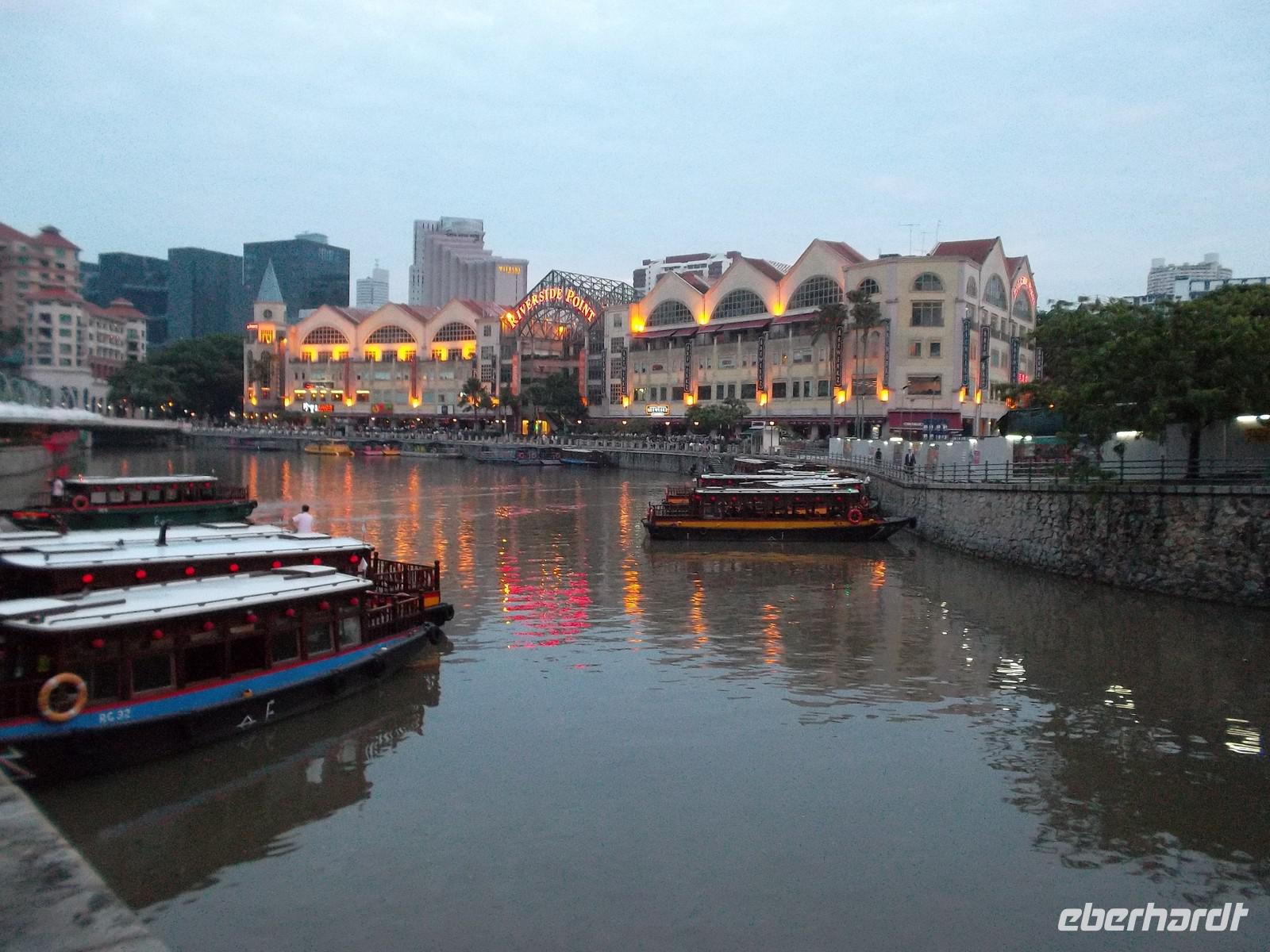 Gleich beginnt die Bootsfahrt