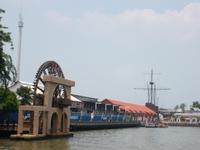 Schöpfrad in Malakka