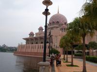 Putrajaya, an der Moschee