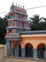 Gopuram des Kellie-Tempels