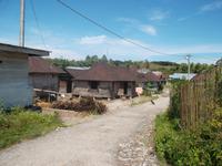im Batak-Dorf