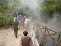Heiße Quelle im Regenwald-Resort Rimbo Panti