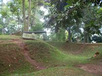 Die Reste vom Fort de Kock in Bukittinggi
