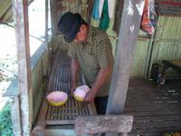 Eine Pomelo für die Reisegruppe ... 