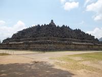 Gesamtansicht des Borobodur