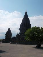 Tempel der hinduistischen dreifaltigkeit ...