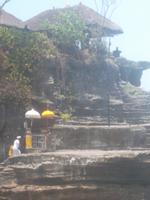 Aufgang zum Tanah Lot 