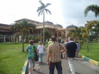 Auf dem Weg zum Maimoon-Palast von Medan