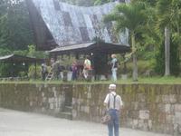 Besucherplattform in Ambarita