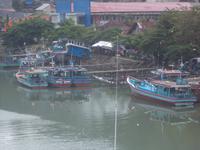 Fischerboote in Padang