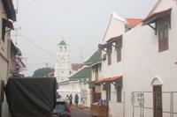 Malakka - Minarett der Moschee