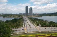 Blick über Putrajaya
