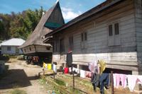 typisches Batak-Karo-Haus