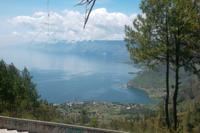 erster Blick auf den Tobasee