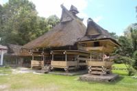 Versammlungshaus am Batak-Karo Königshof