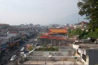 Blick auf Bukittinggi