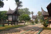 Minangkabau-Ensemble im Museum von Bukittinggi