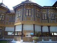 Details des alten Holzpalastes