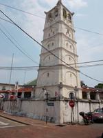 Malakka - Minarett der Moschee