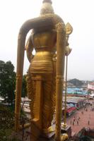 Murungan-Statue vor den Batu-Höhlen