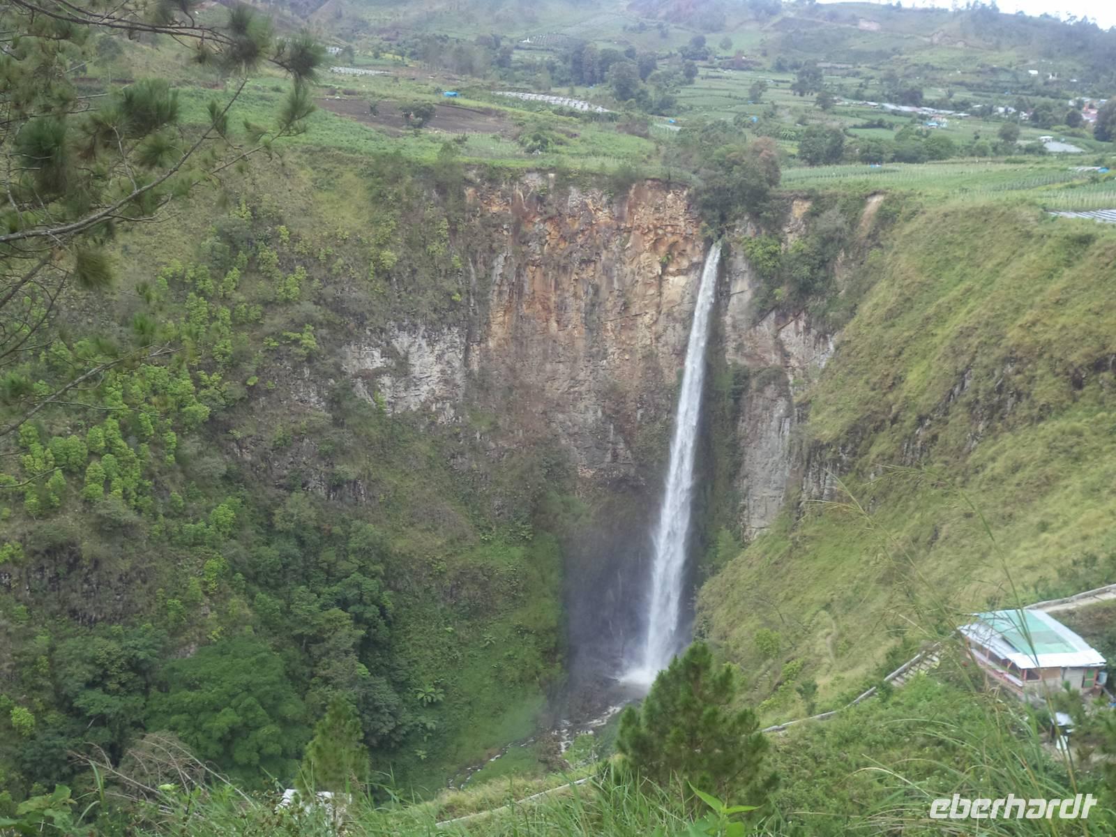 Sipiso-Piso Wasserfall