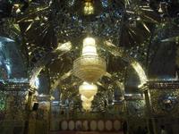 Decke im Shah Cheragh Heiligtum