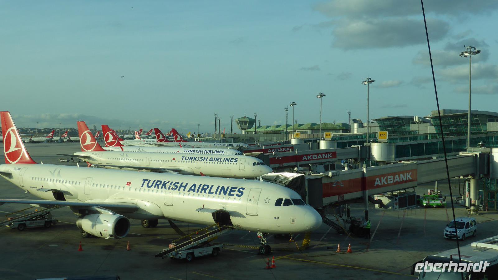 Umsteigen in Istanbul