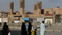 Yazd, Amir Chaqmaq-Platz, Windtürme