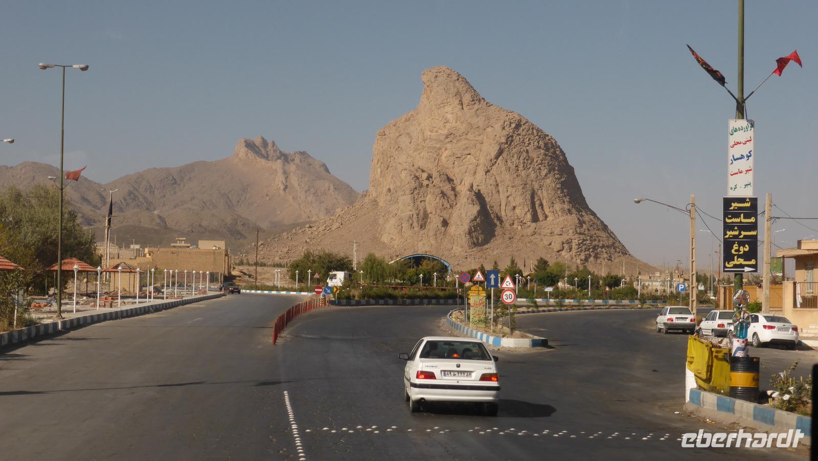 Adlerberg zwischen Yazd und Abarkuh