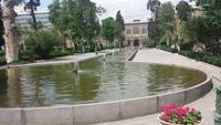 Gartenanlage im Golestan Palast