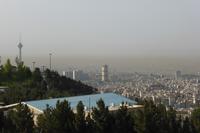 Teheran, Blick von unserem Hotel