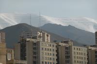 Teheran: Schnee im Elburzgebirge