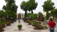 Isfahan, Innenhof des Abbasi-Hotels