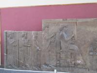 Teheran - Nationalmuseum - Audienzrelief aus Persepolis - König Darius I.