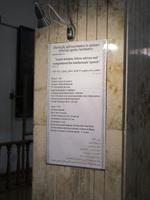 Isfahan - Khachatour Kesaratsi Museum - Tafel am bemalten Haar