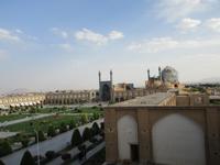 Isfahan - Blick von der Terrasse des Ali-Qapu-Palast