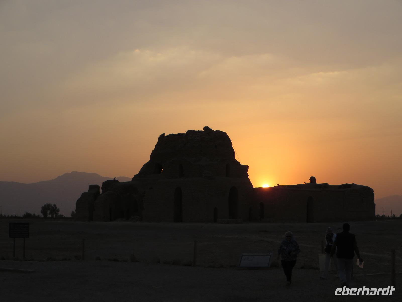 sassanidische Palastruinen in Sarvestan