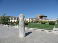 Säule zum Polo-Spiel