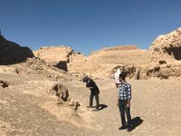 Nain - alte Stadtbefestigung - Lehmziegel-Burganlage Narin Qaleh