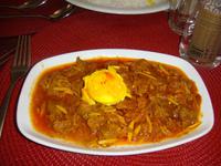 Lammfleisch mit Mandeln 