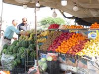 Melone für unterwegs