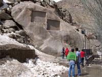 Ganj-Nameh-Tal- achämenidischen Inschriften