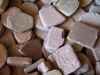 Gebetsteine aus einer der 7 heiligen Stätten