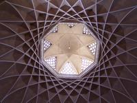 Yazd- Decke des Pavillons im Dowlatabad-Garten