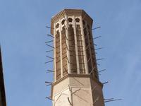 Yazd- Windturm im Dowlatabad-Garten