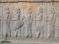 Persepolis- Relief persischer und medischer Krieger
