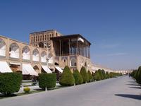 Isfahan- Imam-Platz mit Ali-Qapu- Palast
