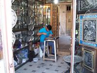 Isfahan- Kunsthandwerker im Basar