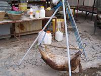 Abyaneh - Vorrichtung zur Butterherstellung